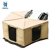 HOMFUL-toldo lateral de coche de acampada personalizado, tienda de campaña lateral de 270 grados, con anejo