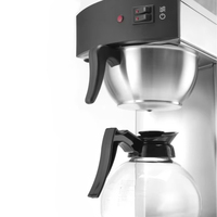 Machine à café électrique automatique personnalisée pour les cafés, les restaurants et les entreprises, machine à café commerciale à haute efficacité