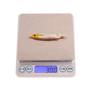 Luia Bait Flying Knife Placa de hierro Plumb Fish 10-30g Gancho de pluma Gancho de ranura de sangre Perca Cebo Gancho de placa de hierro - Product Image 3