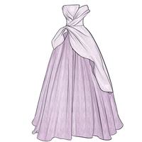 Gaun Malam Wanita Mewah Model Cape Draped Kustom OEM, Gaun Pengantin Formal A-line untuk Pesta Prom, Gaun Kasual Vintage Elegan Bahan Jacquard