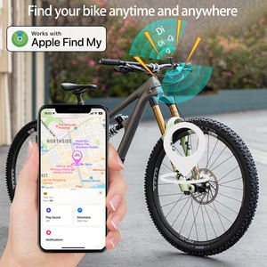 Bel sepeda panas klasik, hitam temukan perangkat saya dengan Tag udara Locator bel sepeda gunung untuk Tag udara bel pelacak Gps untuk IOS - Product Image 5