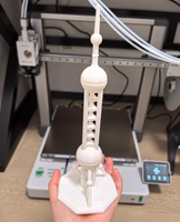 Printer 3D FDM Bambu Lab A2L Combo dengan Sistem Pengumpanan Otomatis AMS, Ukuran Cetak 330 320 335mm, Mesin Cetak Desktop Tertutup Kecepatan Tinggi