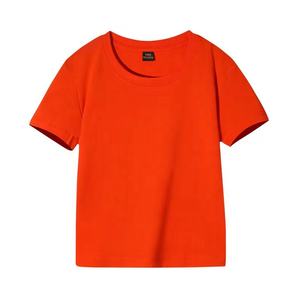 Camiseta de manga corta para niñas pequeñas, Camisetas estampadas de 200g, 100% algodón, camisetas Unisex de alta calidad para niños, ropa de grupo personalizada - Product Image 3