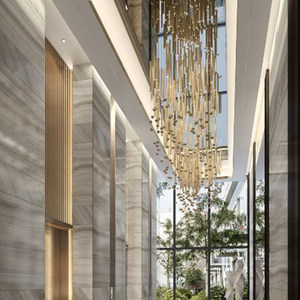 <span class=keywords><strong>Lampadari</strong></span> a Sospensione di Alta Affidabilità per Corridoi di Hotel, Ville e Scale, Personalizzabili per Grandi Progetti - Product Image 1