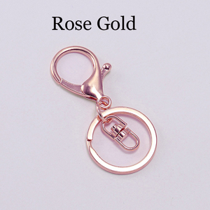 Vente en gros de cadeaux publicitaires de galvanoplastie personnalisés pas cher 30mm Accessoires de bricolage Porte-clés homard - Product Image 5