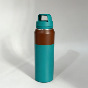 Botella de Vacío Personalizada de Dos Tonos Coloridos de 700 ml con Tapa Giratoria para una Vida Saludable - Product Image 3