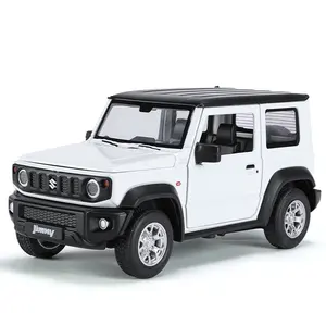 1/24 Suzuki Jimny Off-Road Alloy Model Cars With Sound And Light When Opening The Door Kids Toy Gift