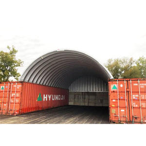 Abri/Tente Conteneur PVC à Prix de Gros pour Stockage d'Équipement, Stationnement, Stockage de Charbon, Entrepôt de Machines, Auvent Pare-Soleil - Product Image 6