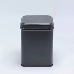 Caja Rectangular Hermética Personalizada para Té, Envase de Hojalata de Grado Alimenticio, Impresión CMYK, Grabado en Relieve, Reciclable para Azúcar y Goma de Mascar - Product Image 5