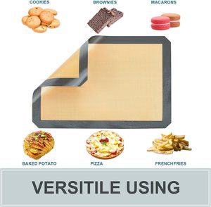 Foldable <b>Silicone</b> <b>Baking</b> Mat <b>Silicone</b> Non-stick Food Safe <b>Baking</b> Mat <b>Silicone</b> Non-stick Food Safe <b>Baking</b> Mat - Product Image 2