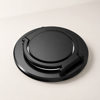 Support de téléphone magnétique flexible anti-corrosion Q3, stabilisateur à hauteur réglable, support annulaire en alliage d'aluminium pour lit/bureau/usage au bureau