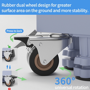 Base universelle réglable pour réfrigérateur avec <span class=keywords><strong>roulettes</strong></span>, <span class=keywords><strong>support</strong></span> mobile pour machine à laver, sèche-<span class=keywords><strong>linge</strong></span> et réfrigérateur - Product Image 6