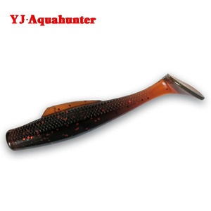 T-Tail Tpr <b>Floating</b> Soft Bait 50Mm White With Red Tip For Bass Lure <b>Fishing</b> - Product Image 4