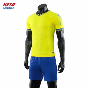 OEM Polyester <b>Cheap</b> Football Kits Fashion Sports Shirts Printing Sublimation Soccer Jersey Uniform for Men - Product Image 2