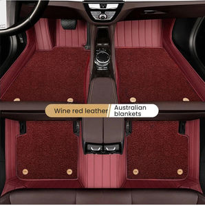 Tapis de <span class=keywords><strong>voiture</strong></span> en cuir personnalisé, adapté à diverses marques et modèles de voitures, production et vente en gros sur mesure - Product Image 4
