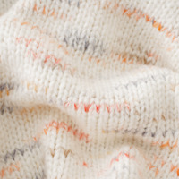 Couverture en tricot torsadé en fil melange ultra doux pour salon et canapé, fabrication sur mesure pour le textile de maison, approvisionnement en gros