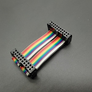 كابل شريط مسطح من 2 صف 14Pin/سلك من الإناث إلى الإناث IDC - Product Image 1