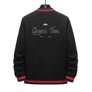 Chaqueta de lujo para otoño, nueva chaqueta informal con bordado de estilo europeo y americano, uniforme de béisbol a la moda para hombre. - Product Image 3