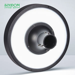 Sindom-poste de luz <span class=keywords><strong>Solar</strong></span> para jardín al aire libre, lámpara de poste de aluminio IP65 de 3-5m - Product Image 4