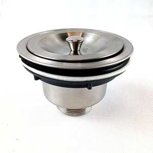 モダンなダブル盆地キッチンシンク排水管アクセサリーステンレス鋼PP防臭防虫洗浄洗面台 - Product Image 6