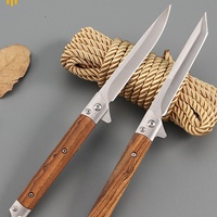 Couteau de poche pliable EDC - Couteau à emporter tous les jours pour hommes et femmes - Petit couteau - Cadeau pour l'intérieur et l'extérieur