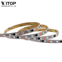 Dream Color 5050 RGB DC12/24v Digital Rgb Light 5 m/rouleau TM1914/1934 IC 30/60/72 leds IP20/IP65/IP67 Smart Led Strip