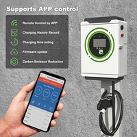 Cargador Rápido de CC de Alta Potencia para Vehículos Eléctricos 20KW/30KW/40KW Nuevo para el Hogar con CCS, OCPP, Clasificación IP54, Control por APP y 2 Años de Garantía