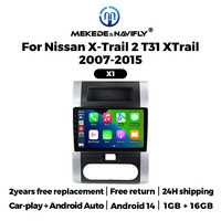 Navifly Écran de voiture Android Built in Car-play Auto Autoradio Android X1 X2 pour Nissan X Trail Support BT DSP GPS WIFI
