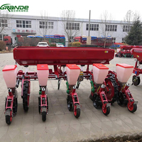 Mini tracteur à graines de maïs 3 rangées, jardinière Sembradora