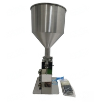 Machine de remplissage manuelle pneumatique A02 A03, haute précision, pour liquides (miel, crème, confiture), en acier inoxydable
