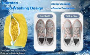Máquina de lavar zapatos transfronteriza de gran éxito con bolsa de poliéster antideformación para uso doméstico - Product Image 3