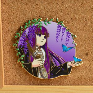Nouveau design insigne en métal Anime <span class=keywords><strong>Frieren</strong></span> au-delà de la fin du voyage broche - Product Image 5