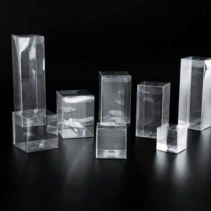 กล่องพลาสติกใสแบบพับได้ PP PVC PET ขนาดและสีปรับแต่งได้ สำหรับเก็บของขวัญและงานฝีมือ - Product Image 5