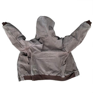 New Custom Men's Hoodies Thick Cotton Pullover Loose Oversize distressed Quick Dry Low MOQ Men's Hoodies <b>for</b> <b>Sale</b> - Product Image 3