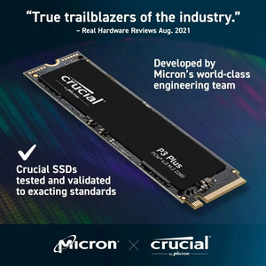 Crucial P3 Plus NVMe M.2 2280 SSD PCIe Gen4 3D NAND Disco duro interno de estado sólido para escritorio 500GB 1TB 2TB 4TB 5000 MB/s - Product Image 3