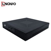 Boîtier industriel sans ventilateur haute Performance Intel CPU DDR4 RAM SSD double LAN HD sorties Stable Durable Strong Mini Pc