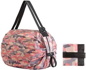 Wholesales Customized Folding Gym Sports <b>Bag</b> Rolled up Travel <b>Bag</b> Folding <b>Shopping</b> <b>Bag</b> for Woman Lady - Product Image 1