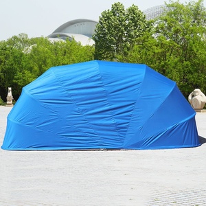 Carpa Moderna Portátil para Autos con Cubierta, Estructura Metálica Tratada Térmicamente para <span class=keywords><strong>Estacionamiento</strong></span> y Almacenamiento de Autos y Motocicletas al Aire Libre - Product Image 5