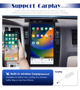 Android 11 13.6 pouces pour Toyota Tundra Sequoia 2007-2018 256gb Car Radio GPS Navigation Car Multimedia Stereo Player Car Video - Product Image 4