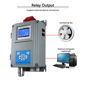 Labor verwendet Wand halterung Gasalarm Wasserstoff leck detektor h2 Gas monitor - Product Image 6