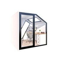 Module d'habitation démontable pour extérieur, bureau mobile de jardin, pod de vie amovible