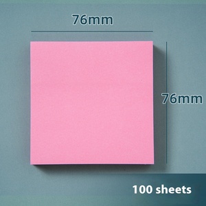 Notes autocollantes colorées Notes mignonnes et créatives Notes de papeterie de bureau Notes de message d'étudiant Notes personnalisées - Product Image 3