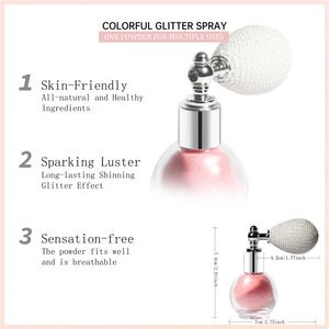 Poudre de mica qualité cosmétique diamant haute brillance corps <span class=keywords><strong>paillettes</strong></span> <span class=keywords><strong>Spray</strong></span> pour maquillage cheveux peau visage <span class=keywords><strong>vêtements</strong></span> - Product Image 3