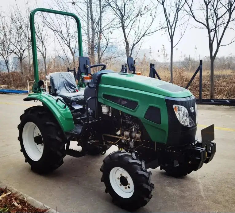 China Tractor 50HP 4WD Agricultural Machine Farm Tractor Compact Mini Tractor with CE Approval and Loader