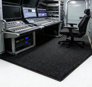 Service de moulage BOTHWIN disponible, tapis en PVC sur mesure pour les planchers des camions de diffusion <span class=keywords><strong>et</strong></span> des unités de diffusion en extérieur - Product Image 1