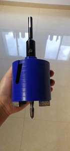 Kit de forets diamantés secs Diamtool 3 pièces à rainure 68/72/82 mm avec SDS Plus pour mur en brique et surface souple - Product Image 3