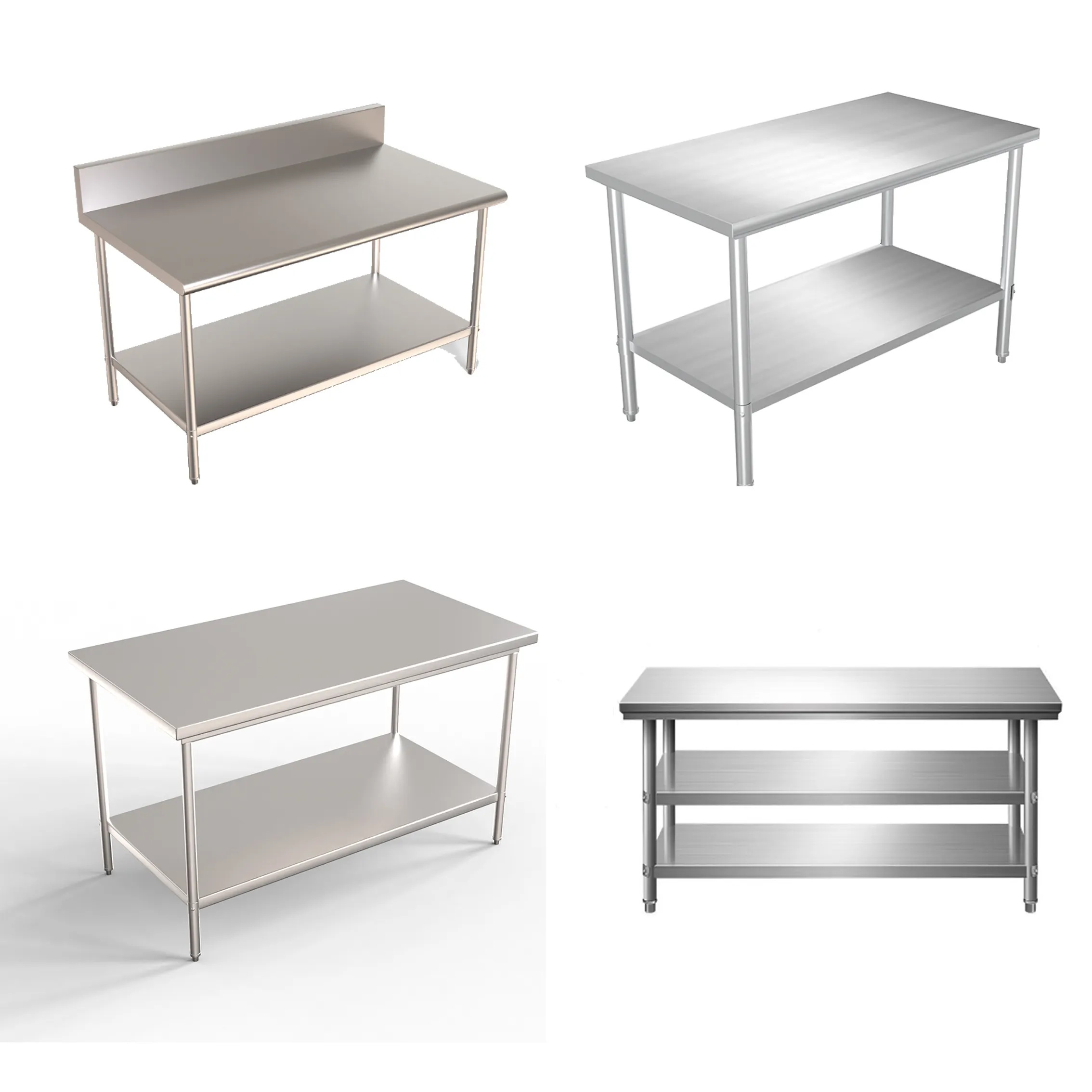 Manufacturers Wholesale ndustrail Kitchen Stainless Steel Work Table For Sale