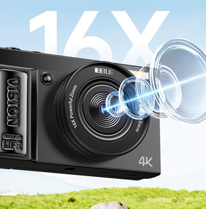 Appareil photo numérique compact sans miroir professionnel 4K, écran IPS rabattable de 3,0 pouces, capteur CMOS haute sensibilité, meilleur prix d'usine - Product Image 4