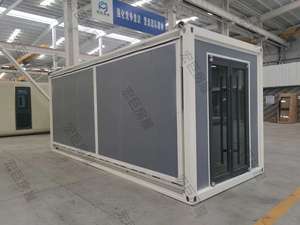 Assemblage rapide commercial à bas <span class=keywords><strong>prix</strong></span> 20 pieds stable <span class=keywords><strong>immobilier</strong></span> paquet plat petite maison pour bureau d'entrepôt - Product Image 4