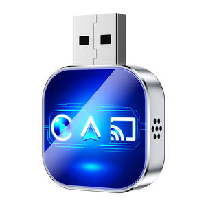 Adaptador Inalámbrico Portátil CarPlay Android Auto con GPS y Manos Libres, 1 Año de Garantía, USB para Sistema de Infoentretenimiento del Automóvil - Product Image 2